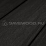 Террасная доска SaveWood Salix S (R+T) черный