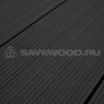 Террасная доска SaveWood Salix S (R+T) черный