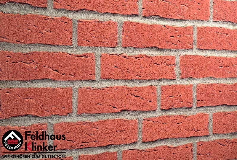 Плитка под кирпич Feldhaus Klinker R694 sintra carmesi