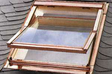 Мансардные окна Velux из меди
